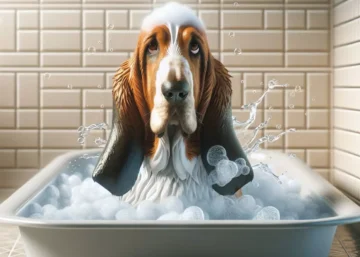 ¿Cómo Bañar a un Basset Hound y Cada Cuánto Hacerlo? Guía de Aseo para Tu Compañero de Orejas Largas