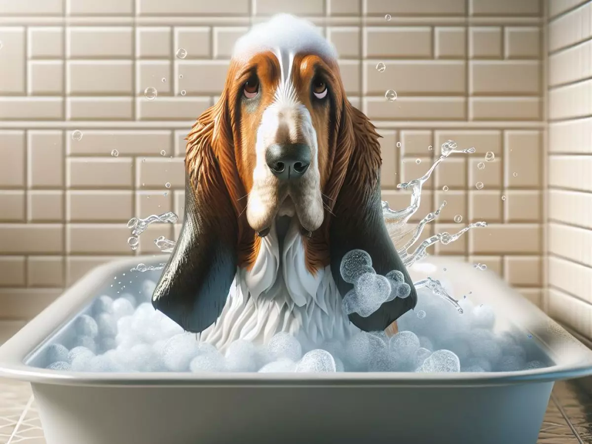 ¿Cómo Bañar a un Basset Hound y Cada Cuánto Hacerlo? Guía de Aseo para Tu Compañero de Orejas Largas